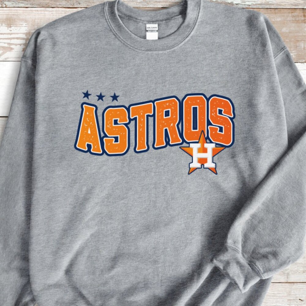 NEW - Houston Astros Crewneck Sweatshirt Unisex
